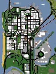 A map of all Snapshot locations (Image via Rockstar Games)